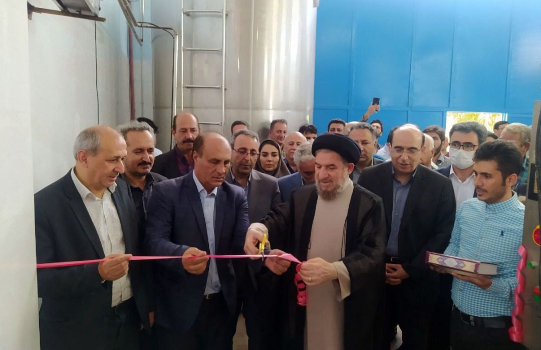 افتتاح کارخانه آب معدنی و دوغ پاستوریزه اسپیران