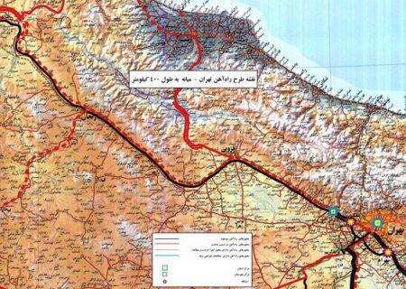 مسیر خروجی راه آهن میانه – تهران تغییر می‌کند
