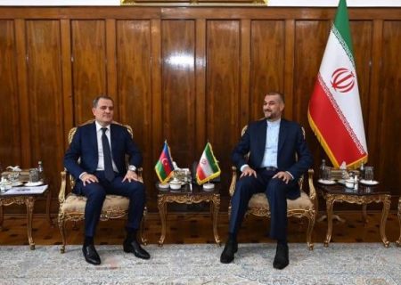 وزرای امور خارجه جمهوری آذربایجان و ایران دیدار کردند