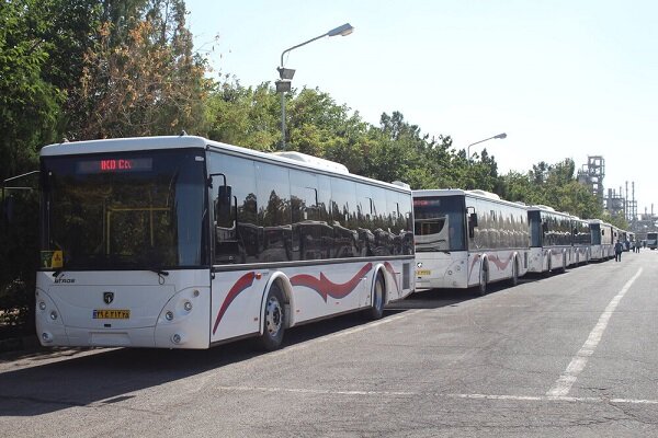 آغاز بهره‌برداری از ۳۰ دستگاه اتوبوس جدید شرکت پتروشیمی تبریز