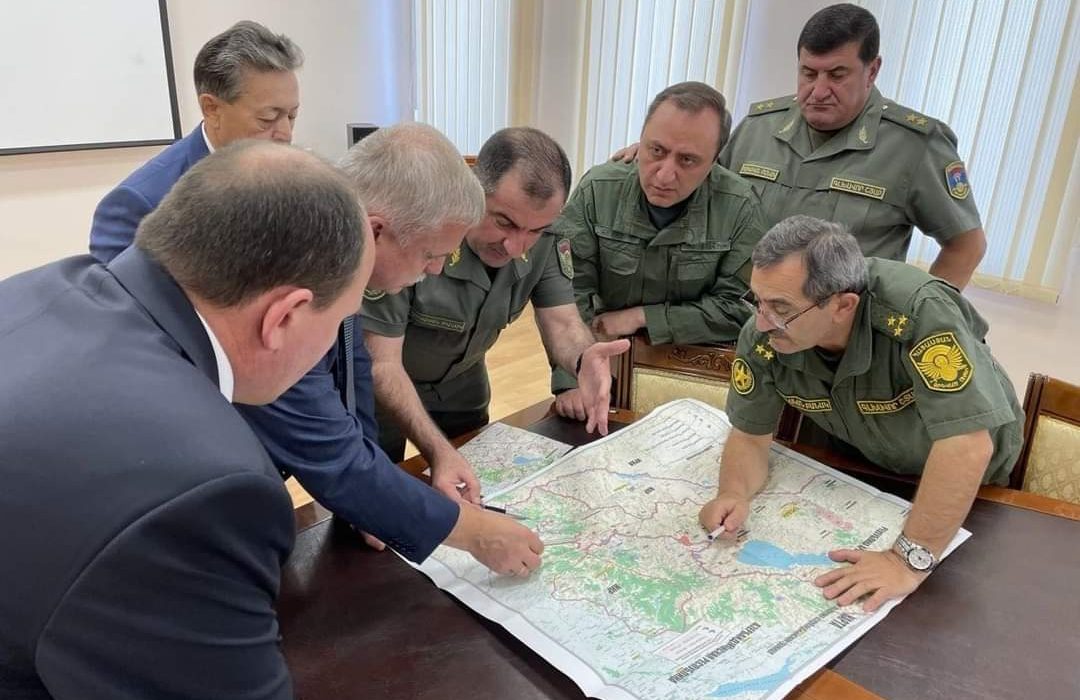 نقشه در دسترس نمایندگان سازمان پیمان امنیت جمعی باعث نارضایتی ارامنه شد