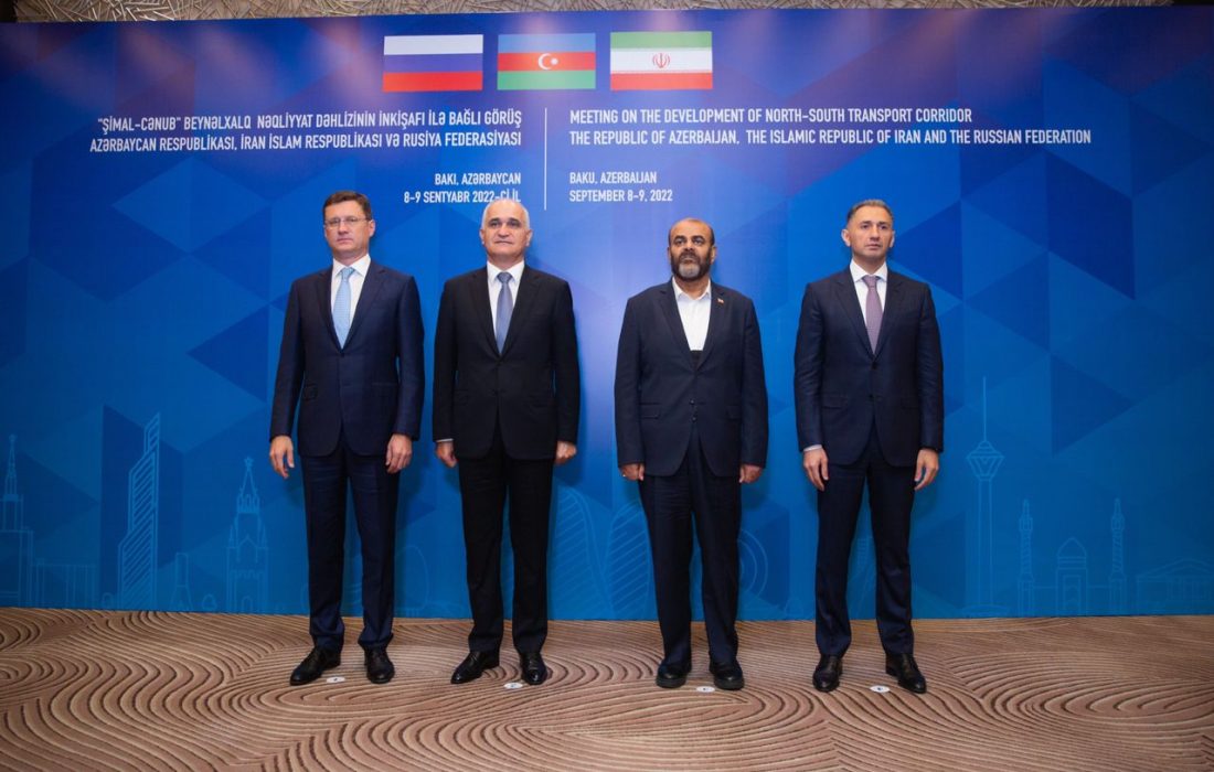 آذربایجان، ایران و روسیه به طور کامل از پتانسیل ترانزیت میان وجهی استفاده خواهند کرد