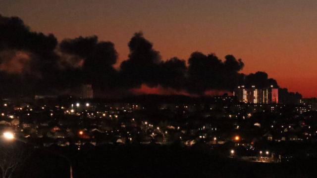 تاسیسات نفتی در کورسک روسیه مورد اصابت پهپاد قرار گرفت
