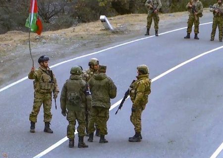 دولت آذربایجان با نیروهای حافظ صلح روسیه برای ایجاد یک پست گمرکی کوچک به توافق رسید
