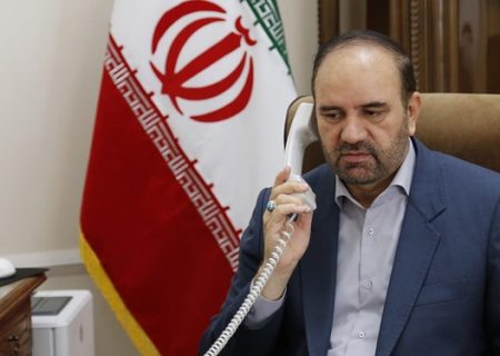 تماس تلفنی خرّم با سفیر جمهوری آذربایجان در تهران/ هیچ حادثه‌ای نباید بر مناسبات دوجانبه تأثیر منفی بگذارد