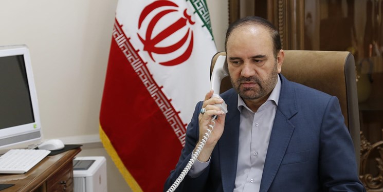 تماس تلفنی خرّم با سفیر جمهوری آذربایجان در تهران/ هیچ حادثه‌ای نباید بر مناسبات دوجانبه تأثیر منفی بگذارد