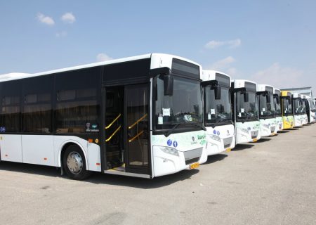 اضافه شدن پنج دستگاه اتوبوس جدید دیگر به ناوگان اتوبوسرانی تبریز