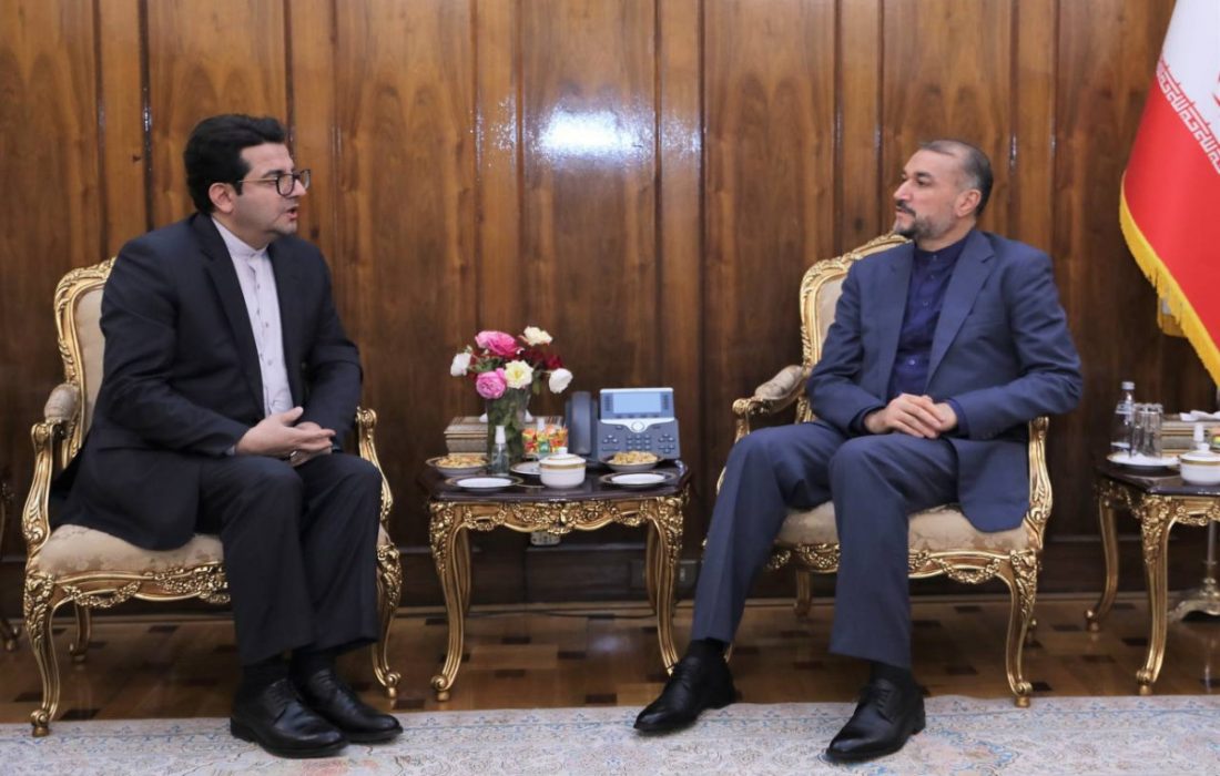دستور وزیر امور خارجه جمهوری اسلامی ایران به سفیر جهت توسعه روابط با جمهوری آذربایجان