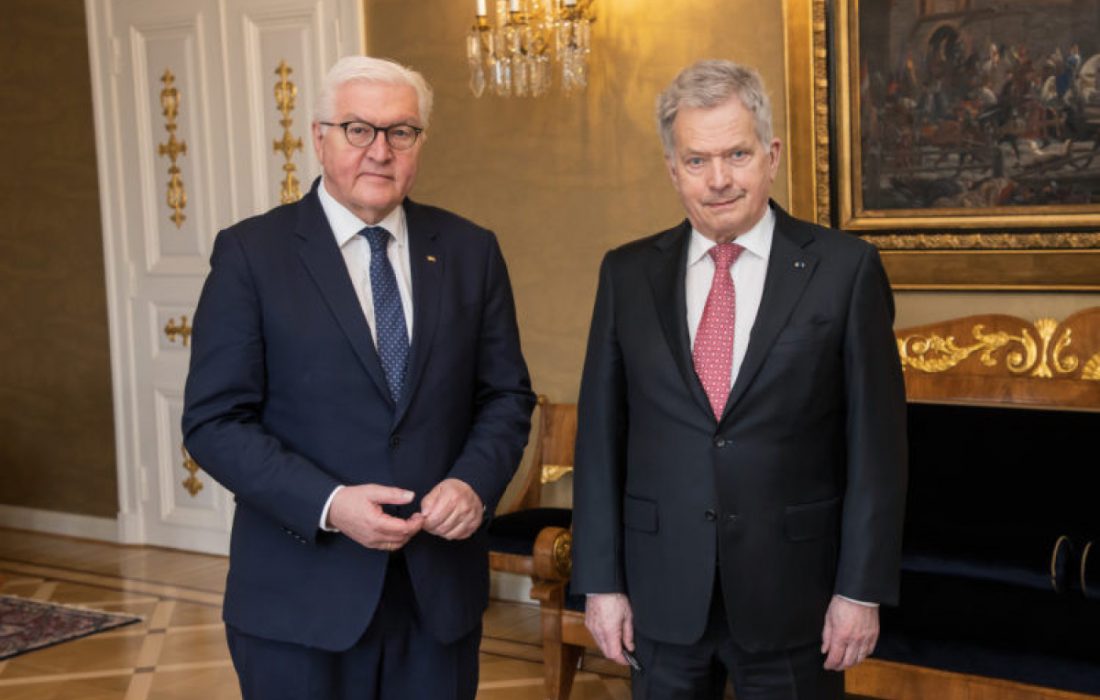 روسای جمهور فنلاند و آلمان درباره وضعیت اوکراین گفتگو کردند