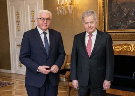روسای جمهور فنلاند و آلمان درباره وضعیت اوکراین گفتگو کردند
