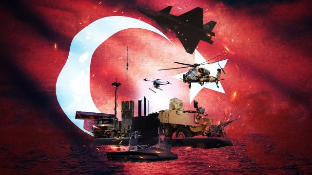 هدف صادرات ۶ میلیارد دلاری صنایع دفاعی ترکیه