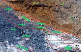 دوره‌ بازگشت زلزله‌ شدید در تبریز حدود ۲۰۰ سال است/ زلزله‌ خوی یکی از شاخه‌های گسل شمال تبریز + نقشه گسل