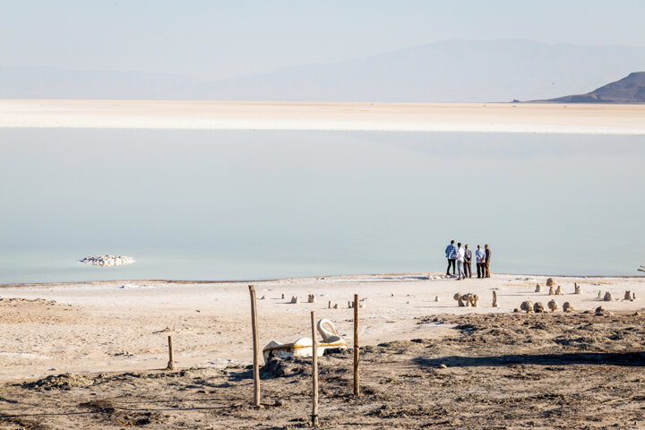 طرح های احیای دریاچه ارومیه در آذربایجان شرقی ۹۰درصد پیشرفت فیزیکی دارد