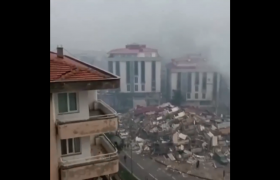 شدت خسارت وارده به ترکیه بعد از زلزله صبح امروز