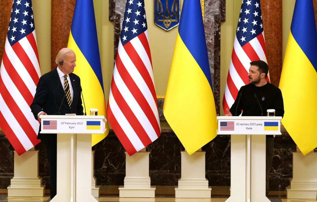 زلنسکی: نتیجه سفر بایدن به اوکراین در میدان جنگ محسوس خواهد بود