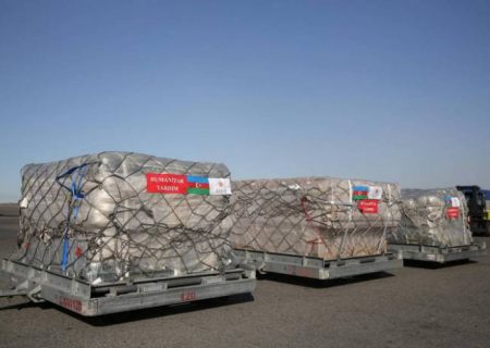 بیش از ۶۸۰۰ تخته چادر از آذربایجان به ترکیه ارسال شد