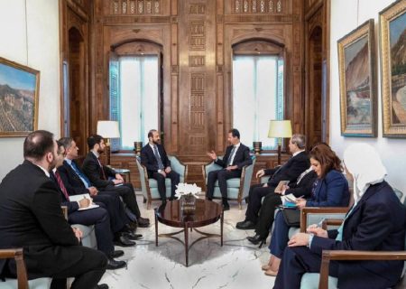 وزیر امور خارجه ارمنستان با بشار اسد دیدار کرد