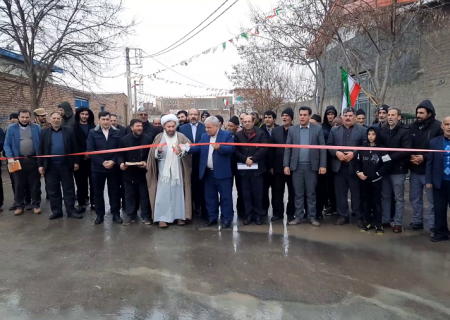 افتتاح طرحهای ویژه دهه فجر در آذربایجان شرقی
