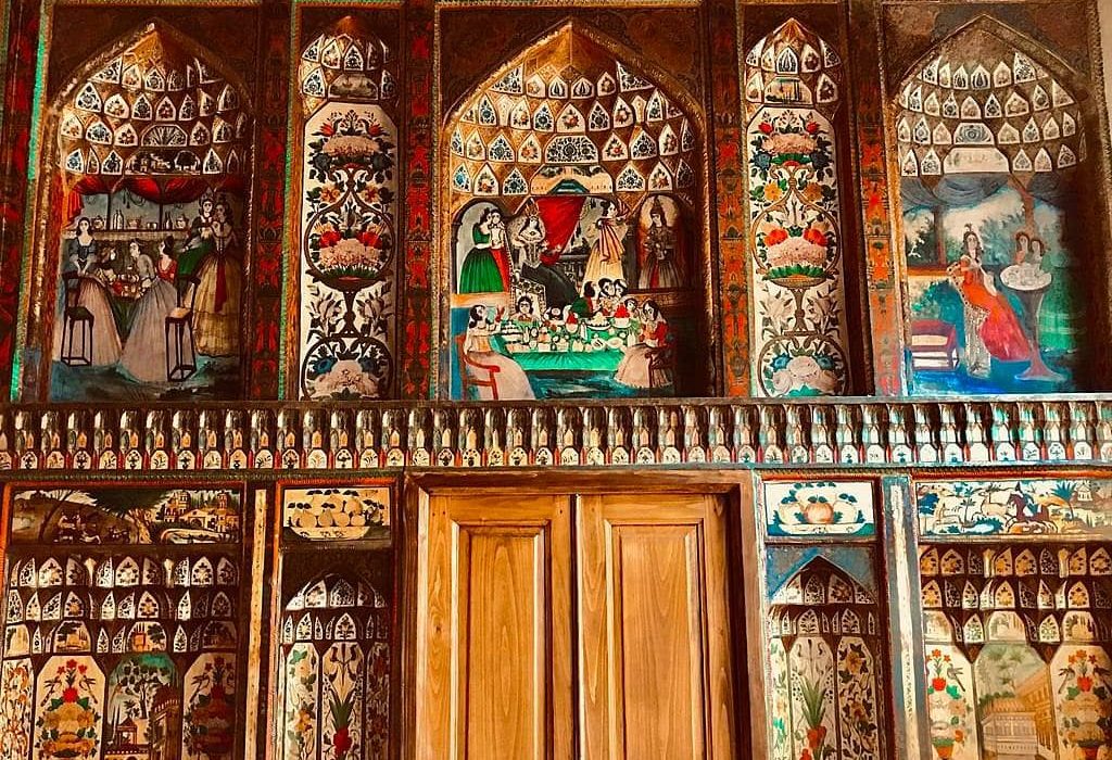 روایت حضرت یوسف و زلیخا در تالار نقاشی «خانه تاریخی حریری»از نگاره‌ها تا دیوارنگاره‌ها