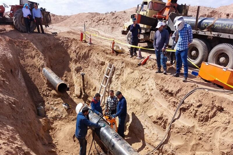 انتقال گاز به جنوب غرب زنجان با اتصال خط لوله منطقه پری میسر شد