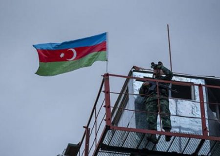 آذربایجان یک پاسگاه مرزی در ابتدای کریدور لاچین ایجاد کرد