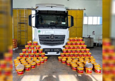 یک کامیون ایرانی با ۴۹۹ کیلو گرم هروئین در آذربایجان ضبط شد