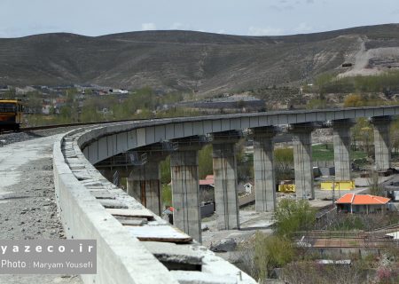 گزارش تصویری پروژه خط آهن بستان آباد_خاوران