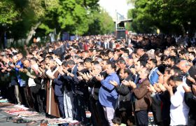 گزارش تصویری یازاکو از برگزاری نماز عید فطر در تبریز