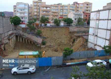 جزئیات رانش زمین در نگین پارک تبریز/ فرونشستی در کار نیست