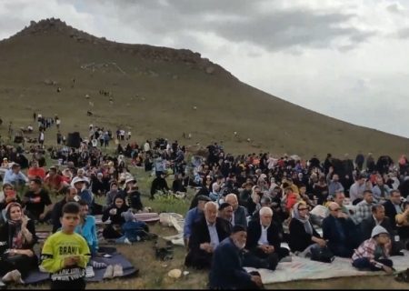 برگزاری جشنواره سنت آش توره داغی در آقکند میانه