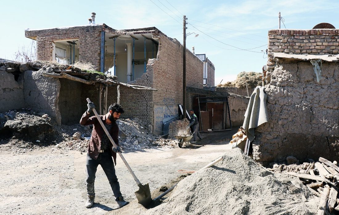 خسارت زلزله به ۲۲۵ واحد مسکونی در شهرستان سراب