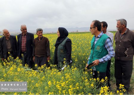 چهارمین کاروان ترویجی الگوی کشت محصولات زراعی در آذربایجان شرقی برگزار شد