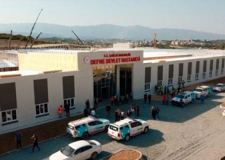 ترکیه بیمارستان ۳۰۰ تخت خوابی را در ۶۰ روز ساخت