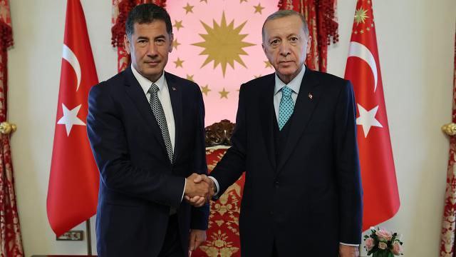دیدار رئیس جمهور اردوغان و سینان اوگان پایان یافت