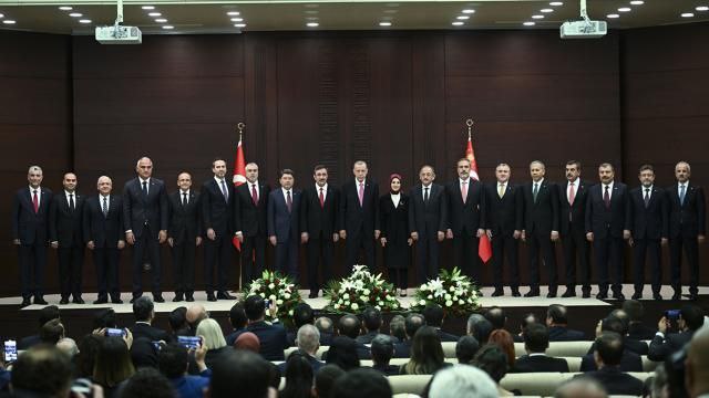 اردوغان کابینه جدید را معرفی کرد