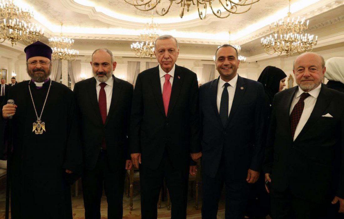 پاشینیان در آنکارا با اردوغان دیدار کرد