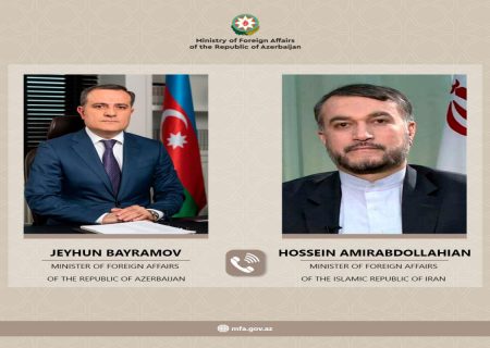 روسای امور خارجه دو کشور آذربایجان و ایران در خصوص وضعیت روابط باهمدیگر گفتگو کردند