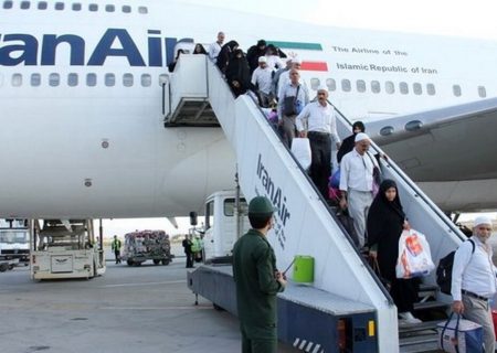 ۲۱ پرواز از فرودگاه تبریز برای بازگرداندن زائران سرزمین وحی انجام شد