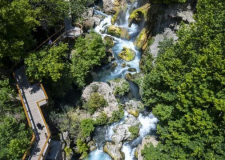 ‌آبشار یرکوپرو در منطقه هادیم قونیه