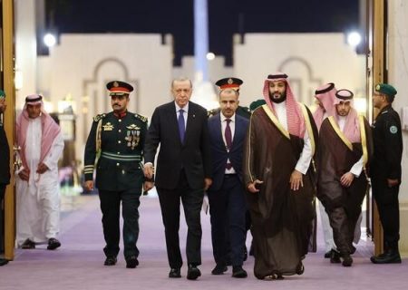 اردوغان از عربستان سعودی دیدن کرد