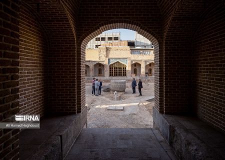 پیشرفت ۸۰ درصدی مرمت مدرسه ۸۰۰ ساله در تبریز