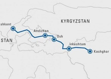 ساخت راه آهن چین – قرقیزستان – ازبکستان اجرایی می‌شود