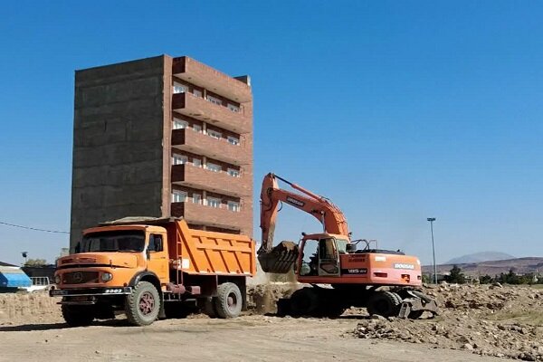 احداث مجموعه فرهنگی ورزشی «قانلی گول» آغاز شد