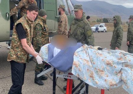 اجساد ۱۲۵ نفر از کشته شدگان انفجار جایگاه سوخت در نزدیکی خانکندی به ارمنستان منتقل شد