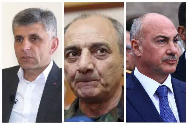 باکو ساهاکیان، آرکادی غوکاسیان و دیوید ایشخانیان بازداشت و به باکو آورده شدند