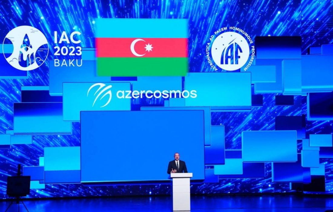 رئیس جمهور آذربایجان: ما به توسعه صنایع فضایی در آذربایجان ادامه می دهیم