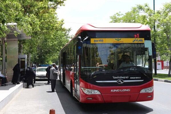 تغییر مسیر حرکت اتوبوس‌های مسیر تندرو در روز راهپیمایی ۱۳ آبان