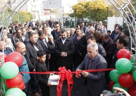 مجموعه ورزشی صائب تبریزی و سالن ورزشی اکسیژن به بهره برداری رسید