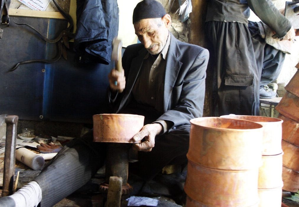 سالانه هفت هزار تن انواع ظروف مسی در زنجان تولید می‌شود