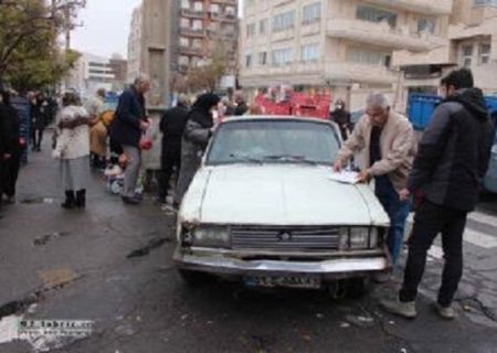 جمع آوری ۹۵ مورد سدمعبر خودرویی و طبق فروشان در حوزه شهرداری منطقه ۲ تبریز